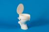 6005 - Derby Raised Toilet Seat (4 inch) Deluxe (with Lid)