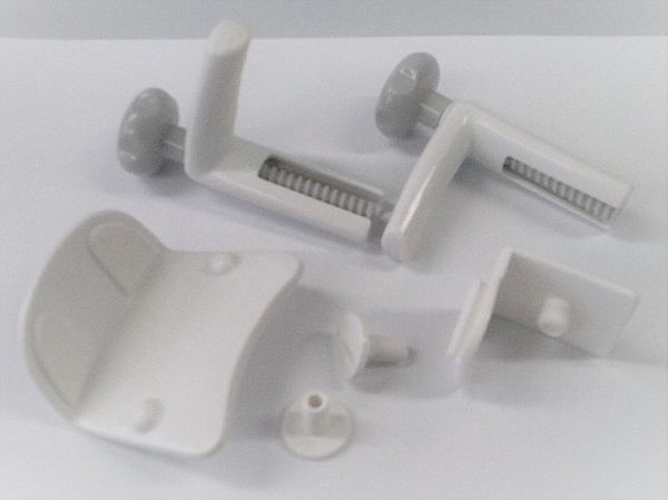 64621 - Serenity Toilet Seat - Complete set of brackets